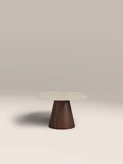 Cult Furniture Natural Oxborough Oval Stone Coffee Table - Image 5 of 6