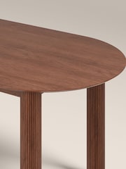 Cult Furniture Walnut Skylar 6 Seater Wooden Dining Table - Image 4 of 5