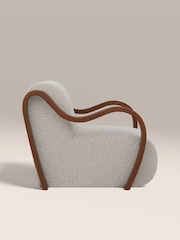 Cult Furniture Speckled Stone Talie Boucle Accent Chair - Image 5 of 8