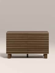 Cult Furniture Walnut Effect Raphael Wooden 2 Door Sideboard - Image 2 of 7