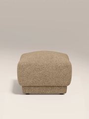 Cult Furniture Speckled Cappuccino Boucle Cloud Ottoman - Image 4 of 5