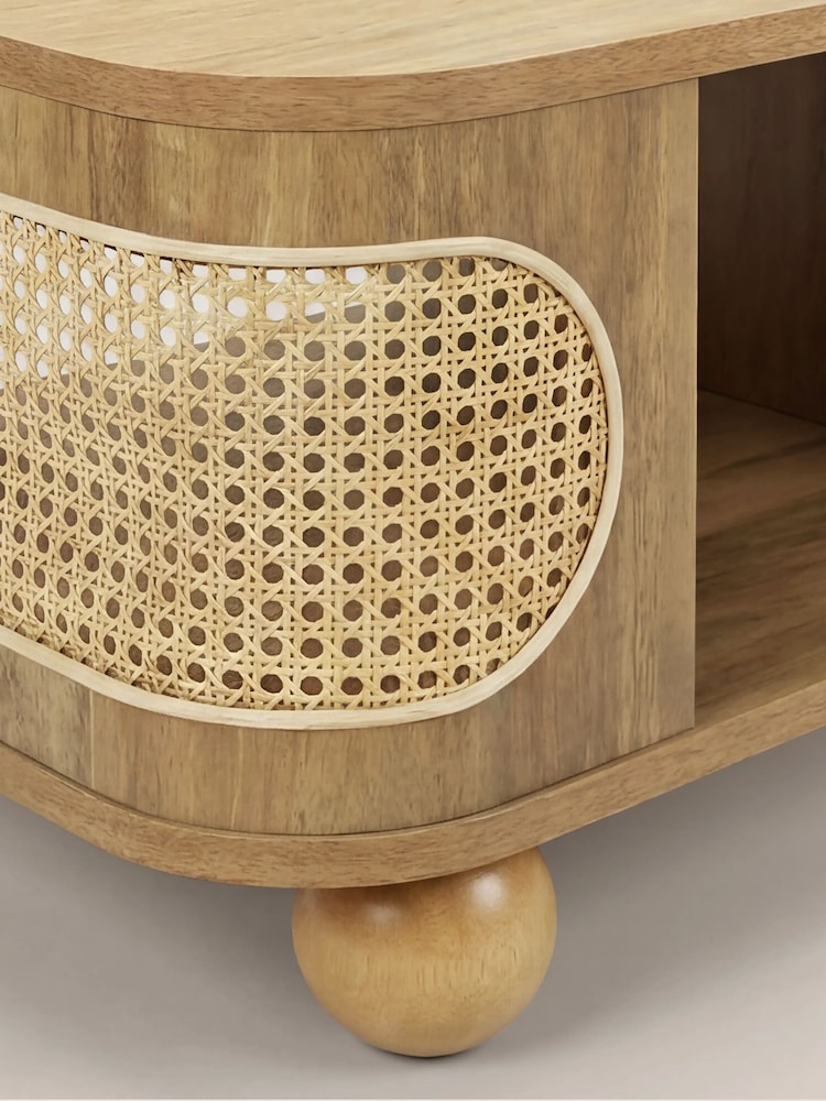 Cult Furniture Oak Effect Una Rectangle Wooden Coffee Table - Image 6 of 6 Cult Furniture Oak Effect Una Rectangle Wooden Coffee Table - Image 6 of 6