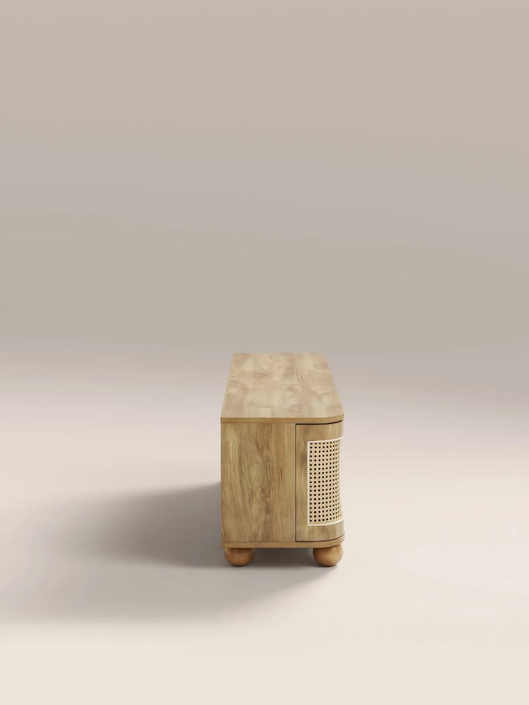 Cult Furniture Oak Una Wooden TV Stand - Image 6 of 6 Cult Furniture Oak Una Wooden TV Stand - Image 6 of 6