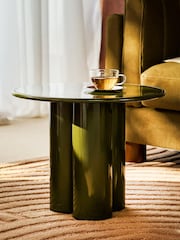 Cult Furniture Olive Green Zoey Round Side Table - Image 1 of 5