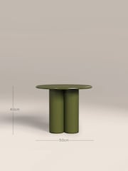 Cult Furniture Olive Green Zoey Round Side Table - Image 3 of 5