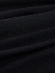 Svart - Merino Wool Signature Quarter Zip Jumper - Bild 9 av 9