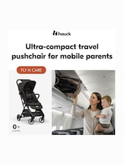 hauck Black Fly N Care Ultra-Compact Pushchair - Image 2 of 6