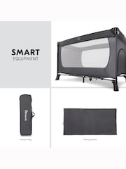 hauck Grey Dream N Play Plus Travel Cot and Playpen In One - Image 4 of 6