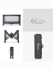 hauck Grey Dream N Play Plus Travel Cot and Playpen In One - Image 5 of 6