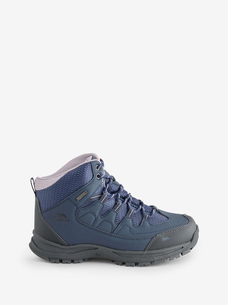 Trespass Blue Mitzi Hiking Boots - Image 1 of 1 Trespass Blue Mitzi Hiking Boots - Image 1 of 1