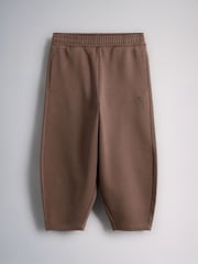 The Set 2 Pack Crew Sweat and Barrel Joggers Set Brown - Image 9 of 11