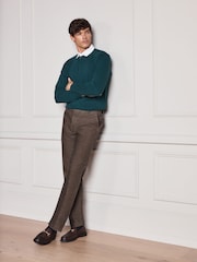 Brown Regular Fit Heritage Corduroy Trousers - Image 1 of 9