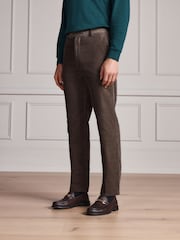 Brown Regular Fit Heritage Corduroy Trousers - Image 2 of 9