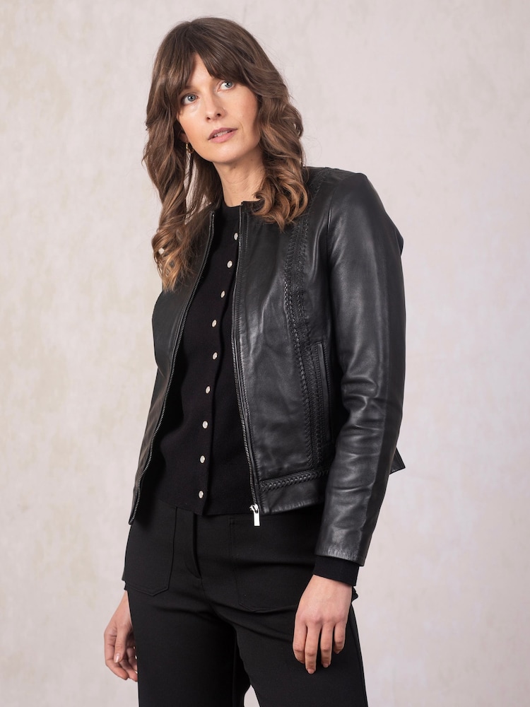 Lakeland Leather Black Annaside Jacket - Image 1 of 5