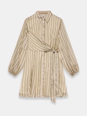 Mint Velvet Striped Wrap Mini Dress - 圖片 7/8