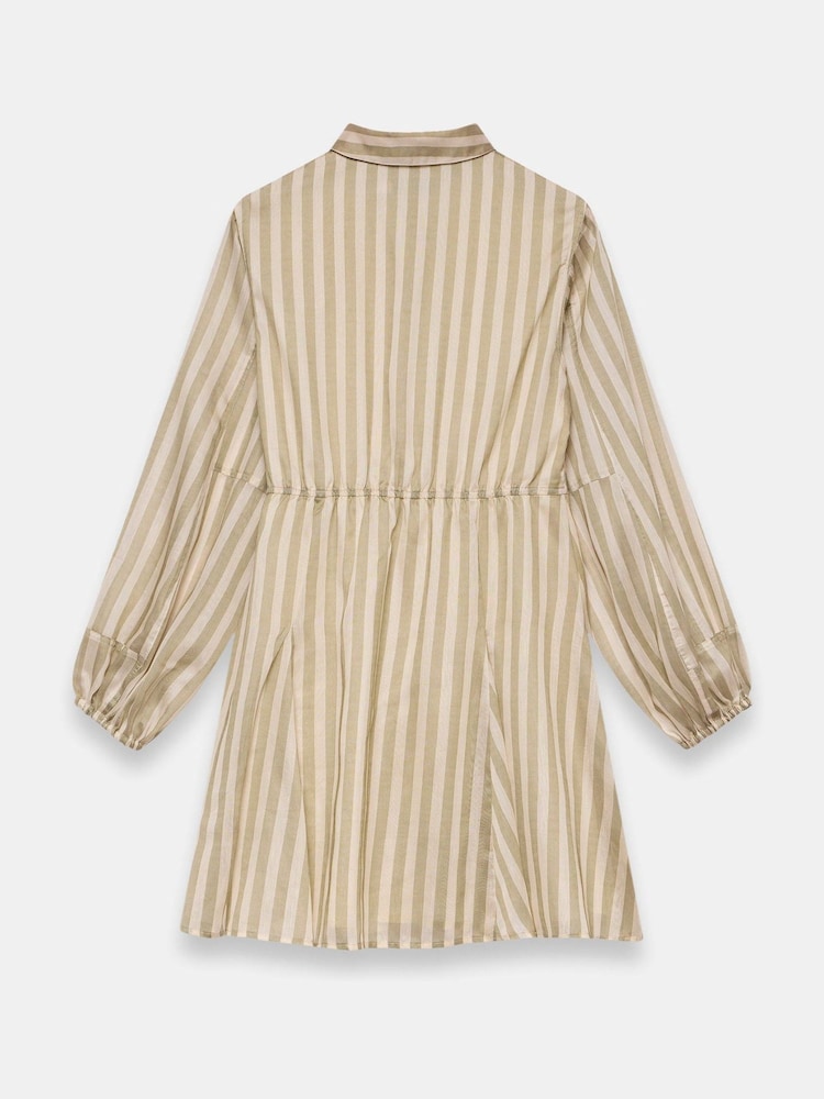 Mint Velvet Striped Wrap Mini Dress - 圖片 8/8