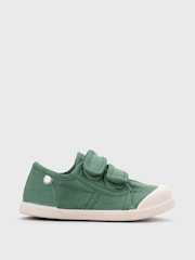 Igor Green Lona Canvas Plimsolls Shoes - Image 2 of 6