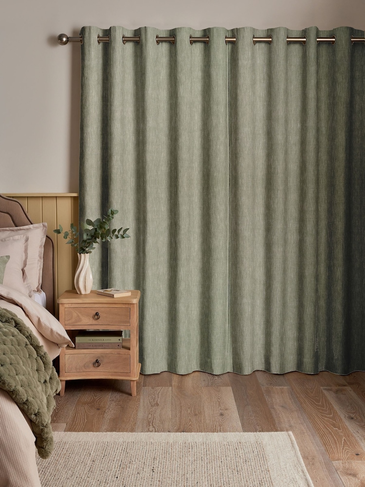 Eucalyptus Abeille Made to Measure Curtain - Image 2 of 9