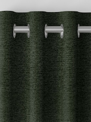 Green Boucle Made to Measure Curtains - Image 7 of 9