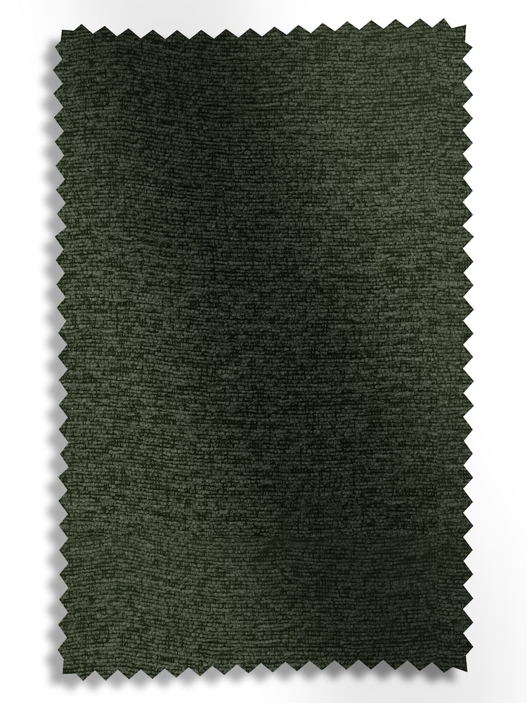 Green Boucle Made to Measure Curtains - Image 9 of 9