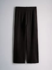 The Set Co-ord Zip Through Jumper and Trousers Set with Wool Ganache/Brown - Image 3 of 5