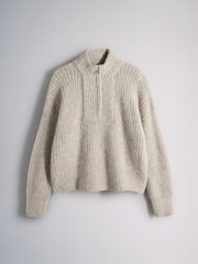 The Set 2 Pack Quarter Zip Jumper With Wool - Image 9 de 11