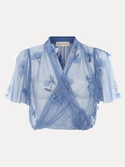 Phase Eight Blue Azera Cover Up Jacket - Image 6 of 6