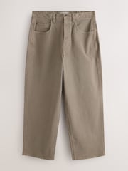 Sand Baggy Fit Five Pocket Cotton Rich Trousers - Image 4 of 8
