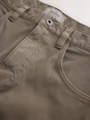 Sand Baggy Fit Five Pocket Cotton Rich Trousers - Image 5 of 8