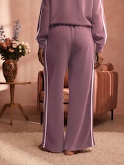 B by Ted Baker Side Stripe Lounge Wide Leg Trousers - Image 4 of 5