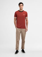 Barbour International Orange Howall T-Shirt - Image 2 of 6