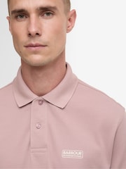Barbour® International Pink Essential Polo Shirt - Image 4 of 6