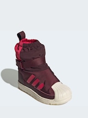adidas Originals Red Superstar 360 Winterized Boot Shoes - Image 10 of 12
