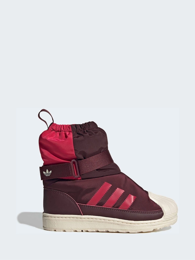 adidas Originals Red Superstar 360 Winterized Boot Shoes - Image 2 of 12 adidas Originals Red Superstar 360 Winterized Boot Shoes - Image 2 of 12