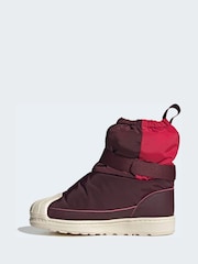 adidas Originals Red Superstar 360 Winterized Boot Shoes - Image 9 of 12