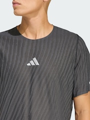 adidas Black Adi365 Climacool+ Engineered T-Shirt - Image 3 of 5