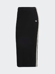 adidas Originals Black Adicolor Knit 3-Stripes Skirt - Image 6 of 6