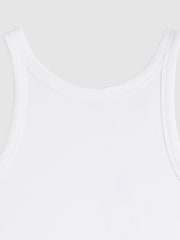 Levi's® White Essential Ribbed Tank Top - Image 5 of 5
