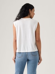 Levi's® White Boxy Tank Top - Image 2 of 5