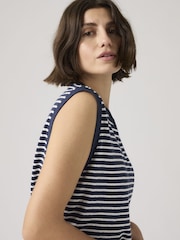 Levi's® Blue Boxy Tank Top - Image 3 of 6