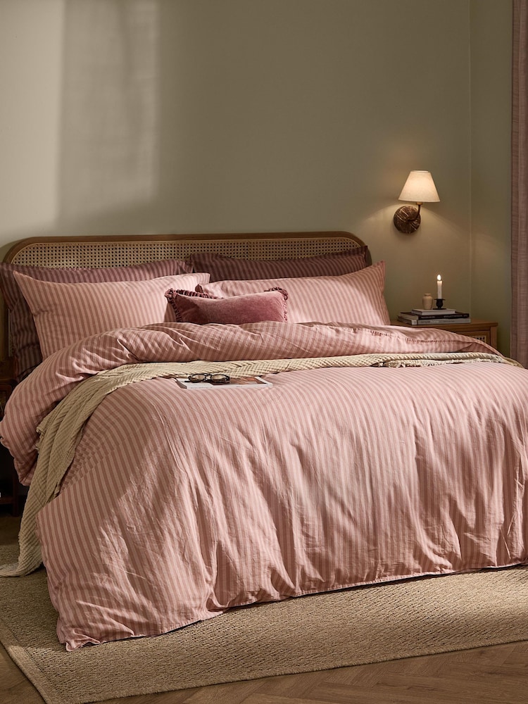 Yard Set of 2 Maple Marlow Dual-Tone Stripe Pillowcases - Image 2 of 2