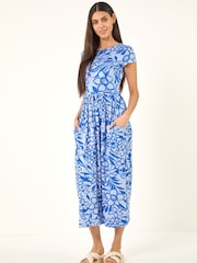 Roman – Midikleid mit floralem Muster und Tasche - Bild 5 von 5