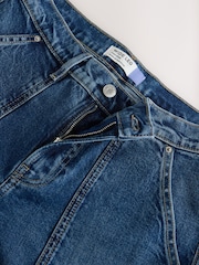 Dark Blue Utility Wide Leg Jeans - Image 3 of 3