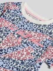 Синій - U.S. Polo Assn Patchwork Top & Shorts Set - Image 10 of 11