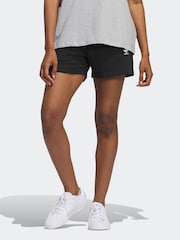 adidas Originals Black Essentials French Terry Shorts - Image 1 of 6