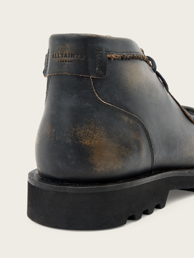 AllSaints Black M069F Boots - Image 7 of 7