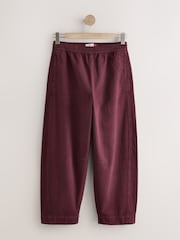 Бордово-червоний - Pull On Barrel Leg Jeans - Image 7 of 9