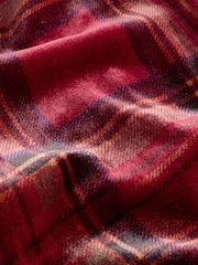 Rojo - N.Premium Velvet Check Midi Skirt - Imagen 6 de 7