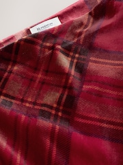 Rojo - N.Premium Velvet Check Midi Skirt - Imagen 7 de 7
