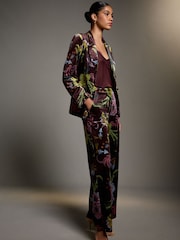 Print Kew Collection Velvet Blazer - Image 2 of 8